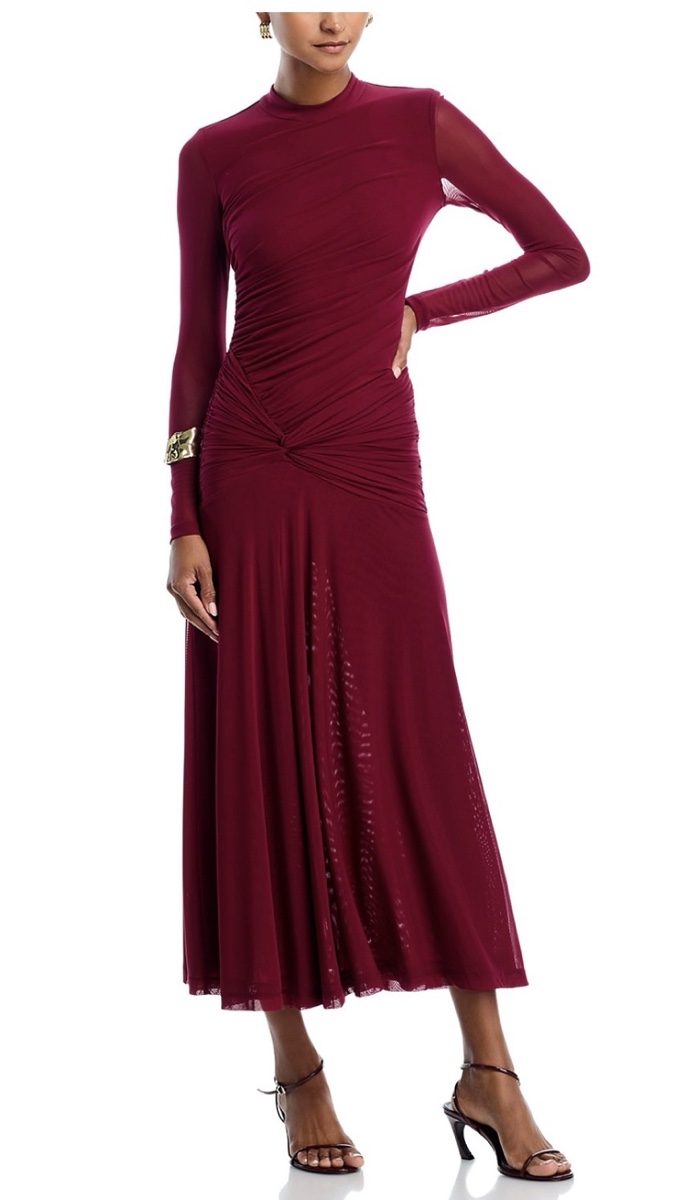 Vestido elegante vermelho