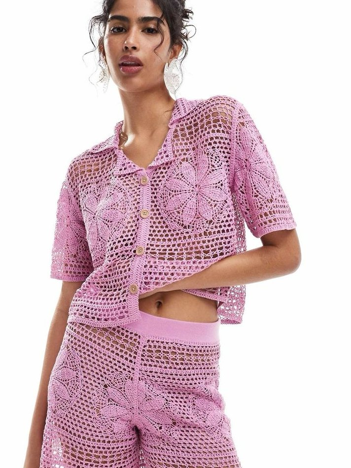 Conjunto Crochê Mango