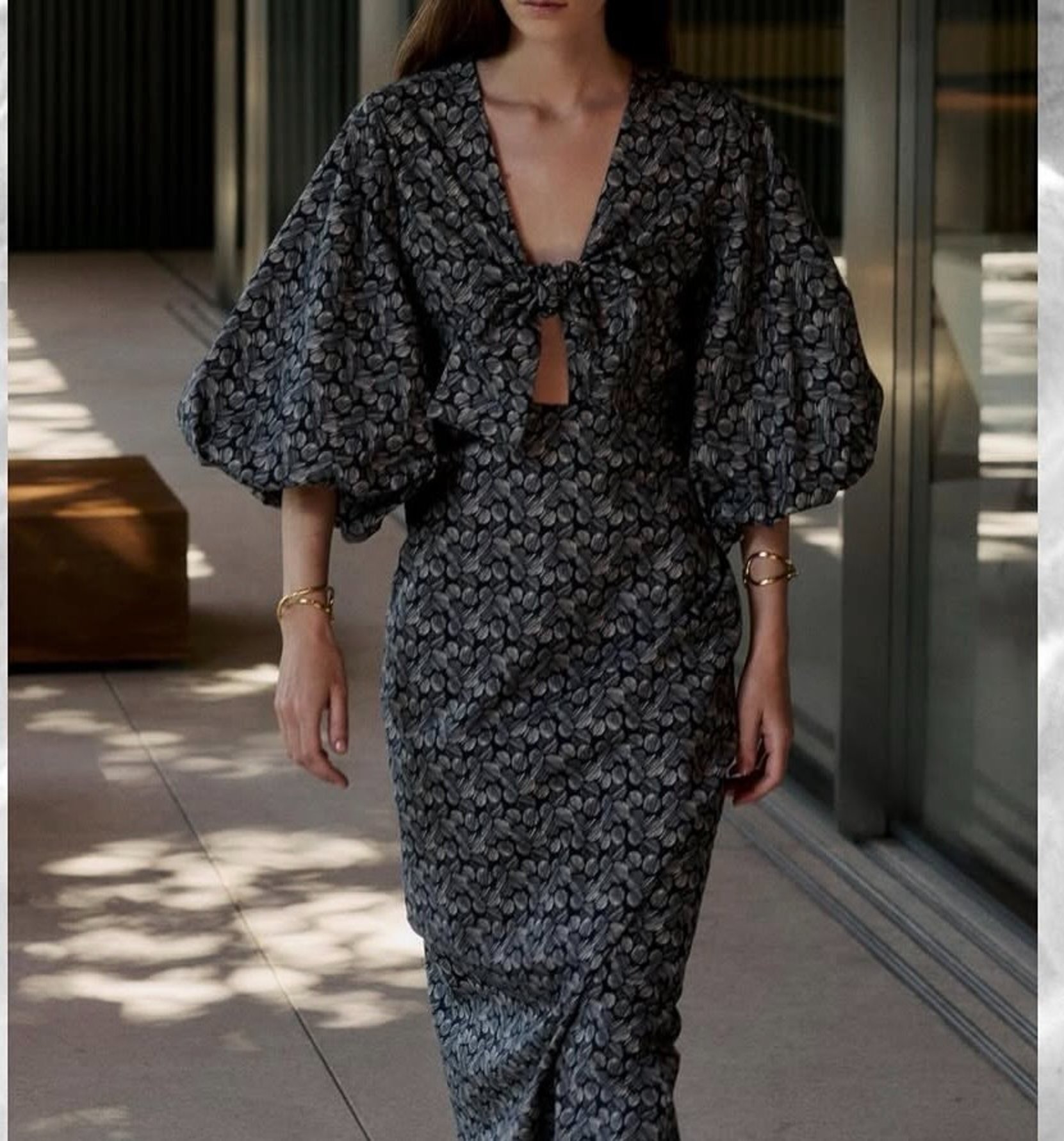 Vestido estampado