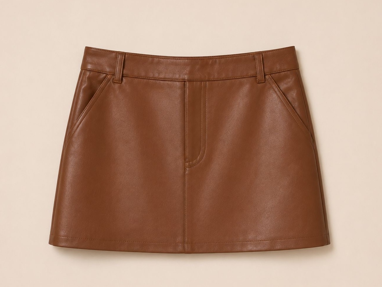 Saia shorts marrom