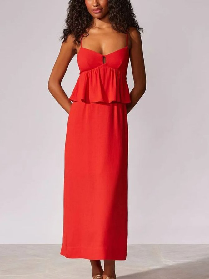 Vestido Vermelho Cia Marítima