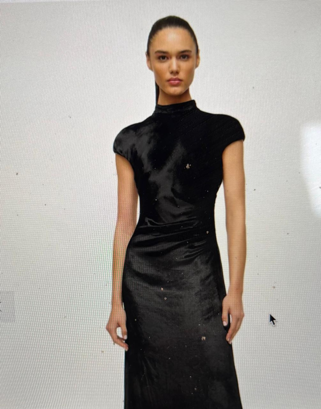 vestido veludo