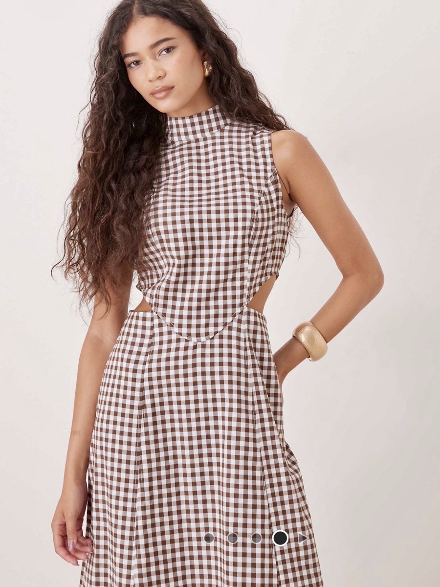 Vestido xadrez