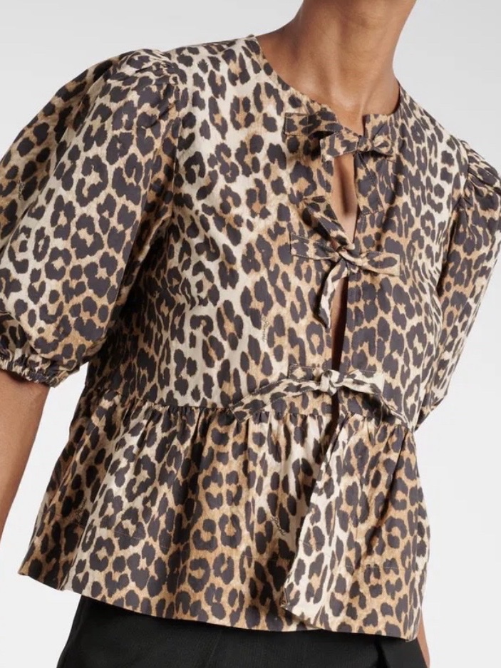 Blusa animal print
