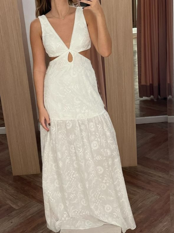 Vestido Longo Branco